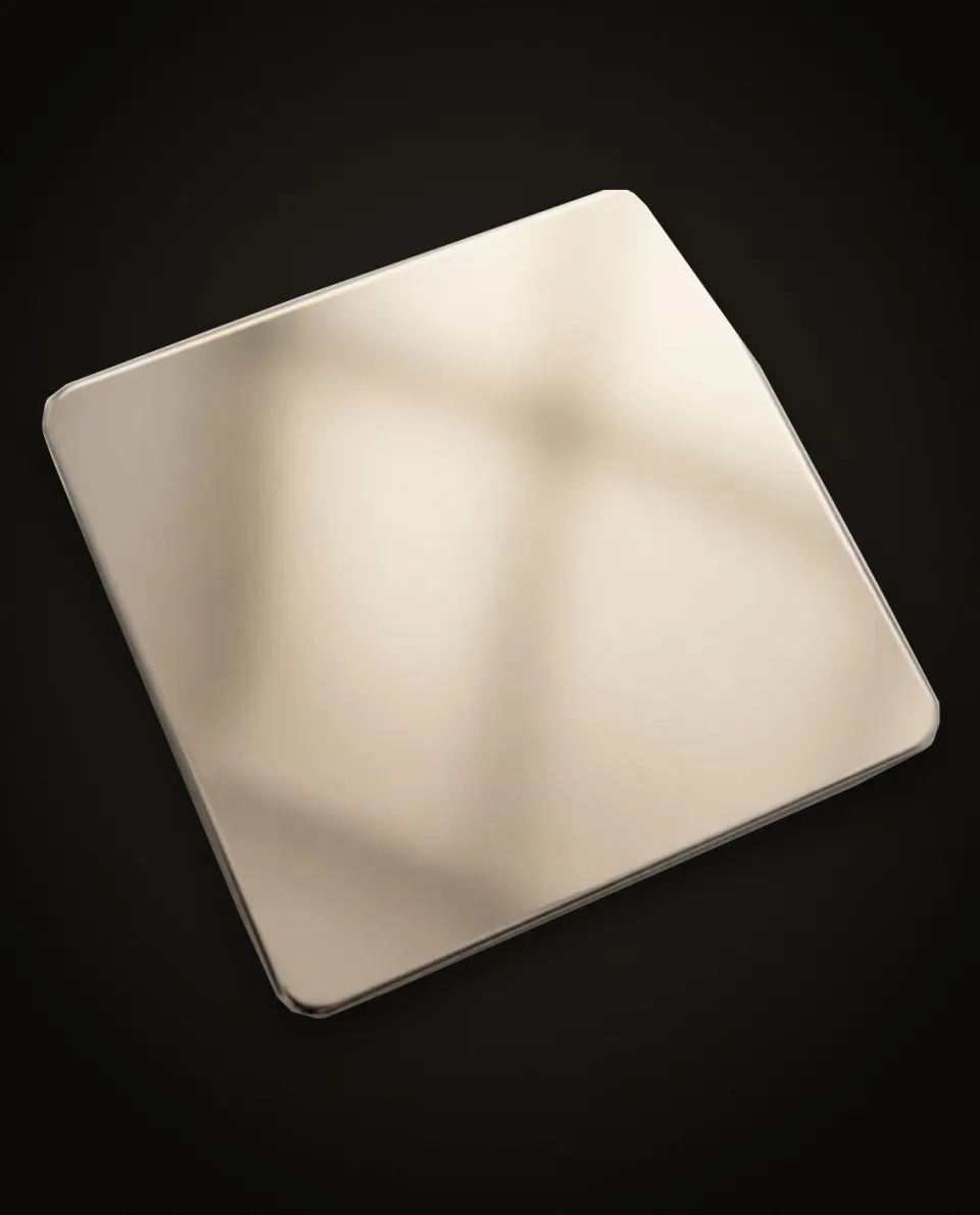 Champagne Gold Mirror stainless steel sheet