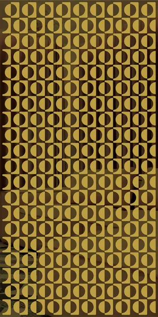 Etched stainless steel design No. 469, gold preview